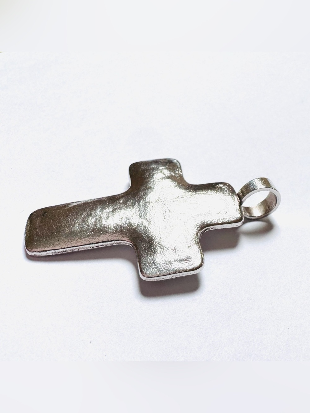 SILPADA Cross Pendant Sterling Silver 2” Faithwalk Cross S2025 V.GOOD CONDITION